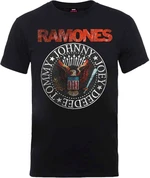 Ramones Tricou Vintage Eagle Seal Unisex Black XL