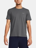 Sivé pánske športové tričko Under Armour UA LAUNCH ELITE SHORTSLEEVE