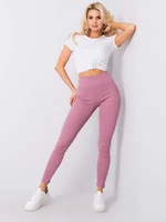 Basic powder pink leggings