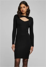 Women's Cut Out Dress Black