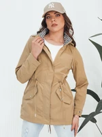 AVELIN women's jacket dark beige Dstreet