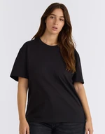 Organic Basics True Heavy Boxy Tee Black S