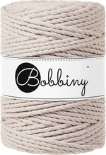 Bobbiny 3PLY Macrame Rope 5 mm 100 m Nude Șnur