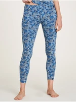 Blue Women's Patterned Leggings Tranquillo - Women