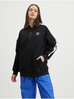 Black Womens Oversize Bomber Puma Classics - Women