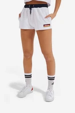 Kraťasy Ellesse Tang dámské, bílá barva, s aplikací, medium waist, SGI11073-WHITE