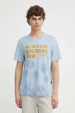 Bavlněné tričko G-Star Raw s potiskem, D24681-336