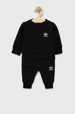 Dětská tepláková souprava adidas Originals HE6909 černá barva