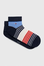 Ponožky Tommy Hilfiger 2-pack pánské, tmavomodrá barva