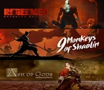 9 Monkeys of Shaolin + Ash of Gods + Redeemer: Bundle XBOX One Account
