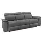 Szara skórzana sofa 211 cm Pareli – Støraa