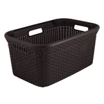 Brązowy kosz na pranie Curver Style Basket, 45 l