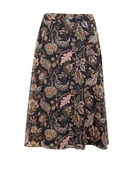 Black floral skirt ORSAY - Women