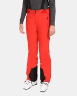 Women's red ski pants Kilpi RAVEL