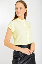Bigdart 3711 Half Sleeve Shirt - Yellow