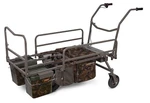 Fox Fishing Transporter 24V Power Plus Barrow 2 x 9Ah 12V Carro de pesca