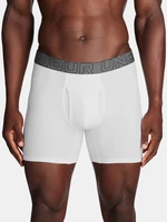 Set of three men's boxer shorts in white Under Armour UA Performance Cotton 6in