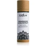 Your Nature Natural Deodorant tuhý deodorant Cedarwood & Grapefruit 70 g