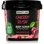 Beauty Jar Cherry Rush zjemňující tělový peeling 200 g