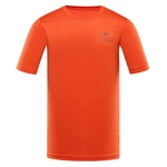 Orange men's sports T-shirt ALPINE PRO Basik