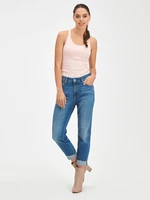 Blue women's jeans GAP Mid rise universal slim boyfriend jeans