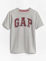 Grey Boys' T-Shirt GAP Logo