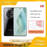 HONOR Magic 5 Snapdragon 8 Gen 2 Smartphone 5100 mAh Battery Life 6.73 Inches 120Hz Quad-Curved Display 5G Mobilephone