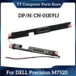 TT New Original For DELL Precision M7520 Laptop Built-in L+R Speaker 01K91J 1K91J Free Shipping