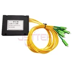 GPON EPON ABS 1x4 Fiber Optical PLC Splitter SC /APC Singlemode Coupler