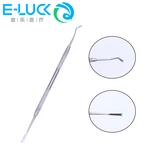 1Pc Dnetal Orthodontic Double Ended Ligature Director Curved with Scaler Fine Narrow Dentist Lab Tool