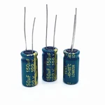 high frequency low impedance 100V 150uf 10*20 20% RADIAL aluminum electrolytic capacitor 150000nf 100v150uf 20%