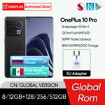 OnePlus 10 Pro 10pro 5G Global ROM Snapdragon 8 Gen 1 6.7'' 120Hz LTPO2 AMOLED 5000mAh 80W SUPERVOOC Fast Charging