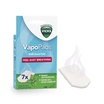 VICKS VH7V1 VapoPads NEW Vankúšiky s vôňou mentolu, 7 ks