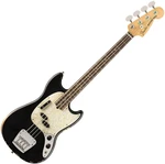 Fender JMJ Road Worn Mustang Bass RW Black Basse électrique