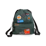 CoolPack Volnočasový batoh Urban Badges green