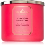 Bath & Body Works Strawberry Pound Cake vonná svíčka 411 g