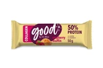 Dr. Max Protein Bar 50% Raspberry Muffin Collagen proteinová tyčinka 50 g