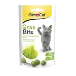 GimCat Gras bits tablety s kočičí trávou 40 g