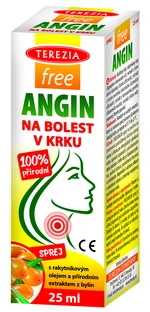 TEREZIA FreeAngin spray na bolest v krku 25 ml