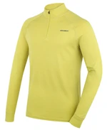 Pánská merino mikina HUSKY Aron Zip M lime green