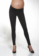 Bas Bleu SUZY PZ maternity leggings made of knitted fabric and a comfortable welt