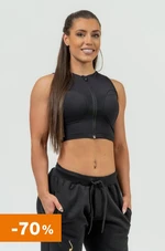 NEBBIA Women's crop top with high support INTENSE Mesh