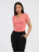 Coral Women's Basic T-Shirt Noisy May Maya - Women