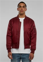 Basic Bomber Jacket burgundy