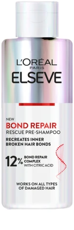 L'ORÉAL PARIS ELSEVE Bond Repair regeneračná predšamponová starostlivosť s kyselinou citrónovou, 200 ml