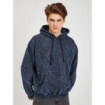 Dark Blue Mens Oversize Hoodie Diesel - Men