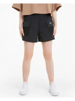 Black Women's Shorts Puma Evide - Women