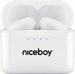 Niceboy HIVE Podsie 3 Polar White Căști In-ear fără fir