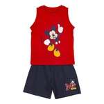 SHORT PYJAMAS SINGLE JERSEY SUSPENDERS MICKEY