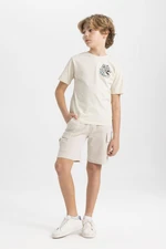 DEFACTO Boy's Cargo Pocket Shorts